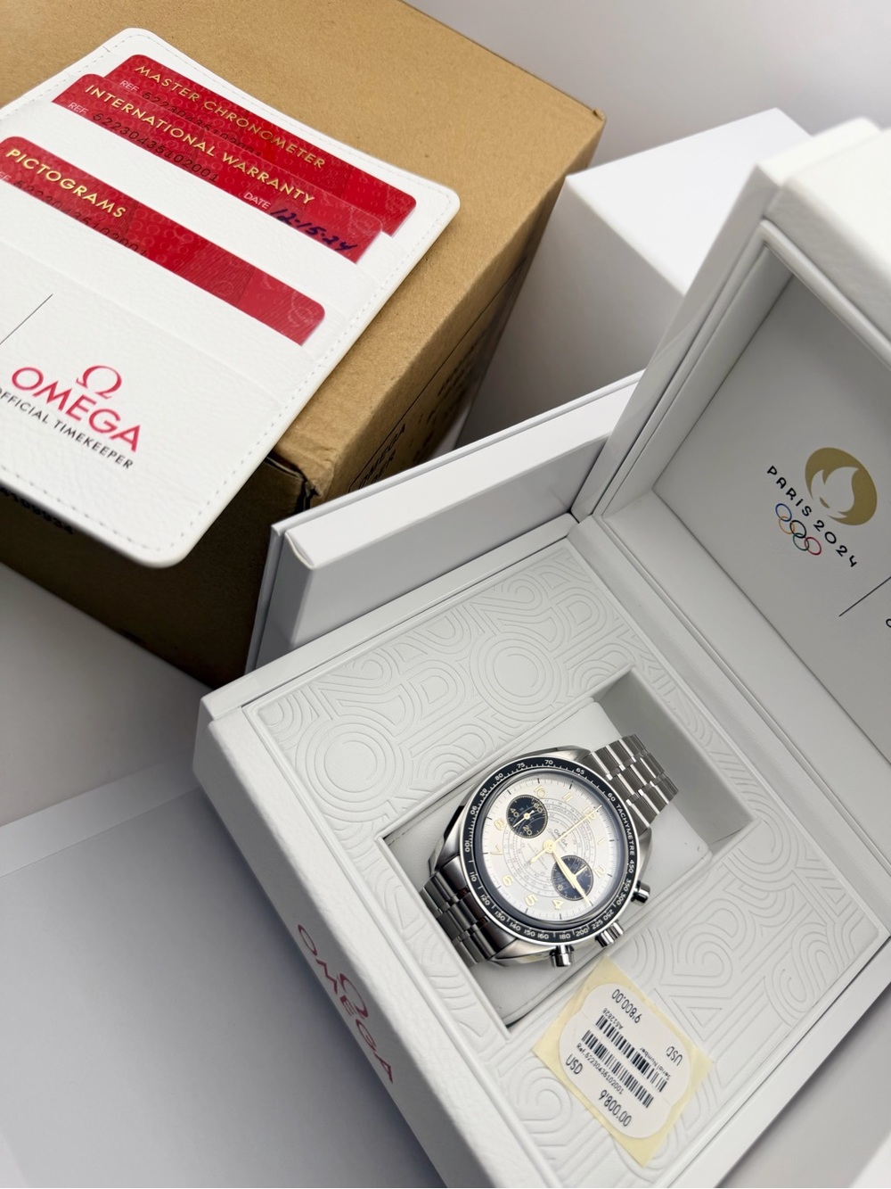 Omega Speedmaster Chronoscope Paris 2024